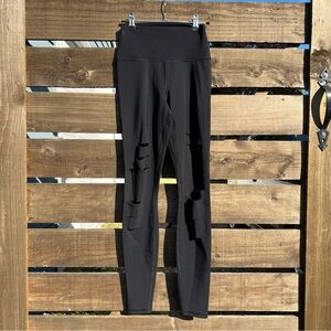 ALO Yoga High Waist Warrior Leggings in black